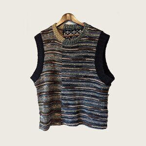 ANDERSSON BELL - Contrast knit vest - Sz M